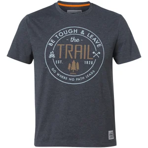 T-Shirt "be tough" ανθρακί, M