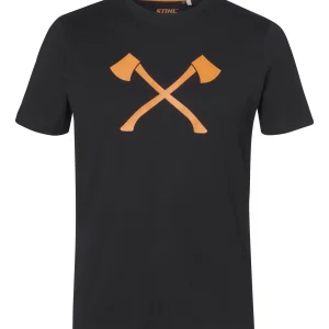 T-shirt SZ XL "AXE" Μαύρο