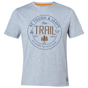 T-Shirt "be tough" γκρι, L