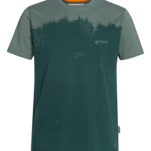 T-shirt 'forest', πράσινο, L