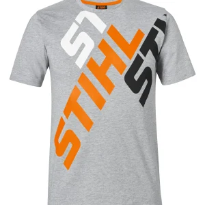 T-Shirt "STIHL" γκρι, M