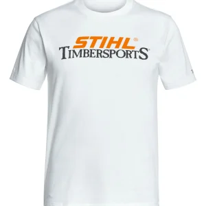 T-shirt, TIMBERSPORTS, άσπρο, L