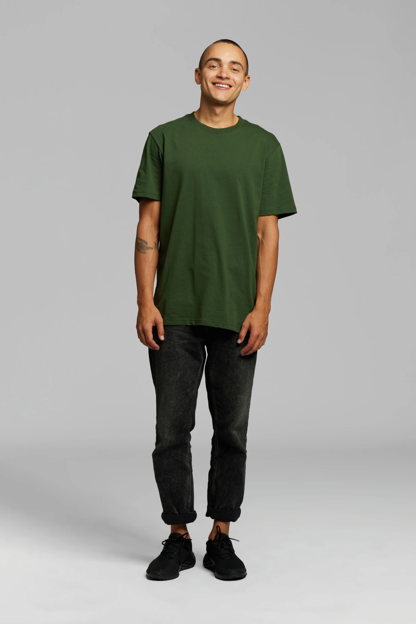T-shirt SZ XL LOGO BACK Green