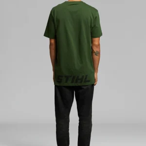 T-shirt SZ L LOGO BACK/Green