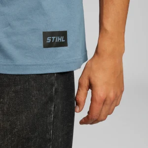 T-shirt SUSTAINABLE LOGO Μπλε, L