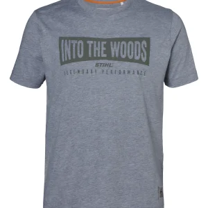 T-shirt SZ XXL "WOODS" Γκρι