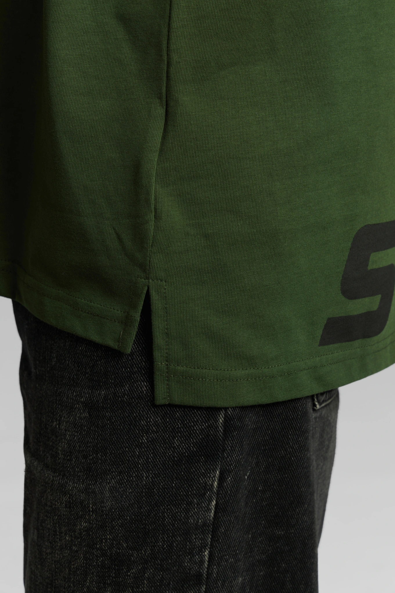 T-shirt SZ S LOGO BACK Green - Image 5